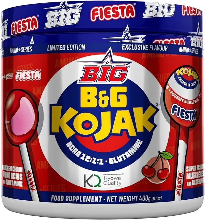 BCAAs y Glutamina Micronizada Kyowa | Sabor Exclusivo Kojak | 