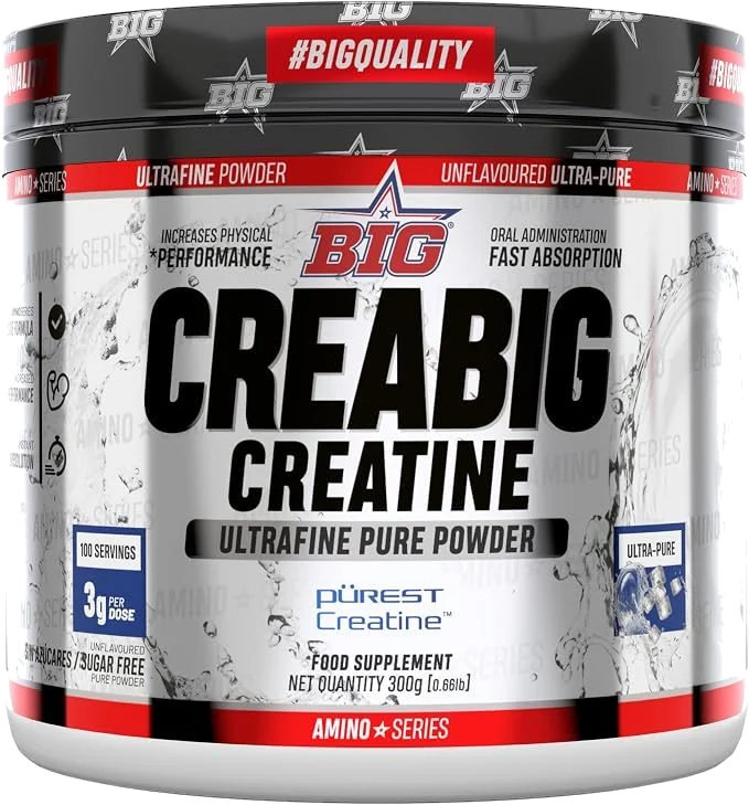 BIG Creabig Purest Creatina Monohidratada Neutra 300g, 300 g · neutro