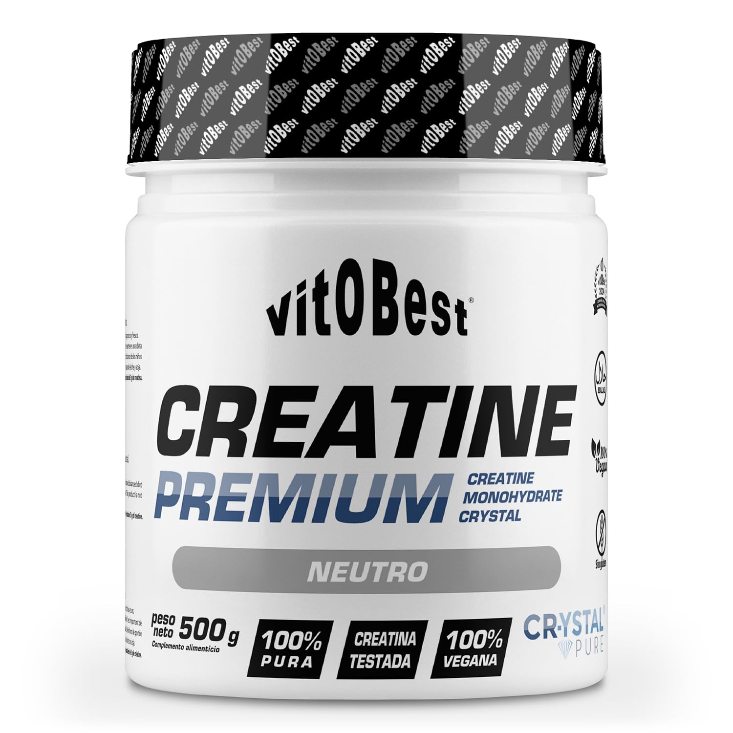 Creatine Premium Cr-ystalPure®, 500 g · neutro