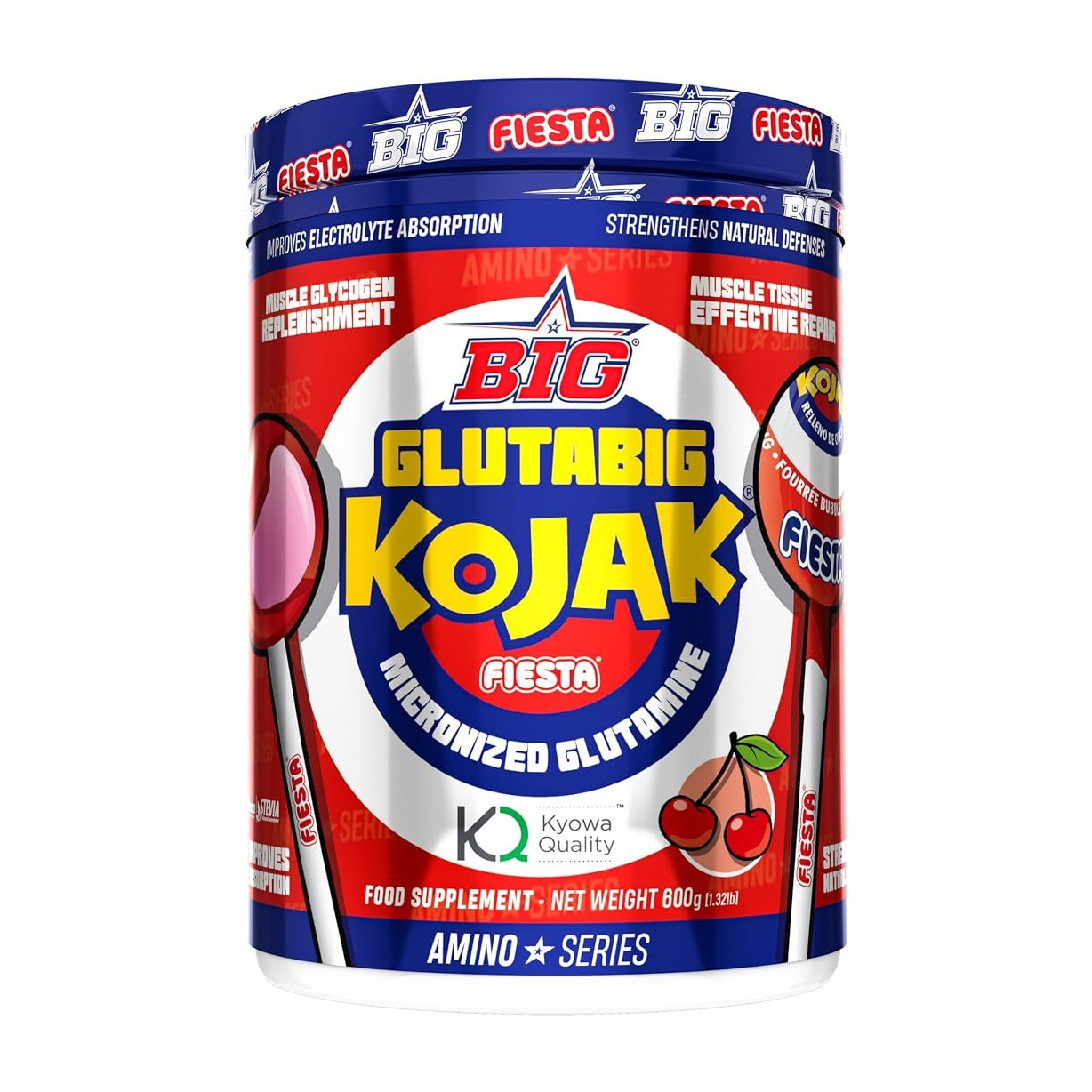 Glutamina - L Glutamina Micronizada Kyowa® para Recuperación M, 600 g