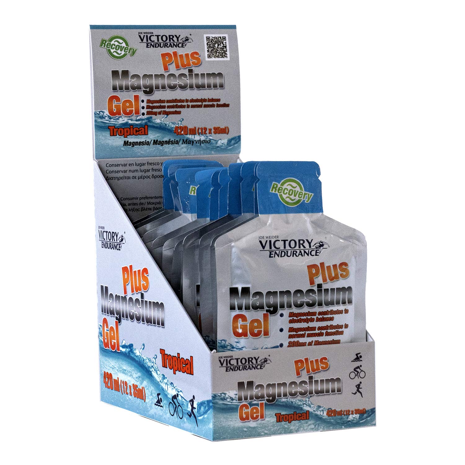 Magnesium Gel Plus, 12 geles · 35 ml
