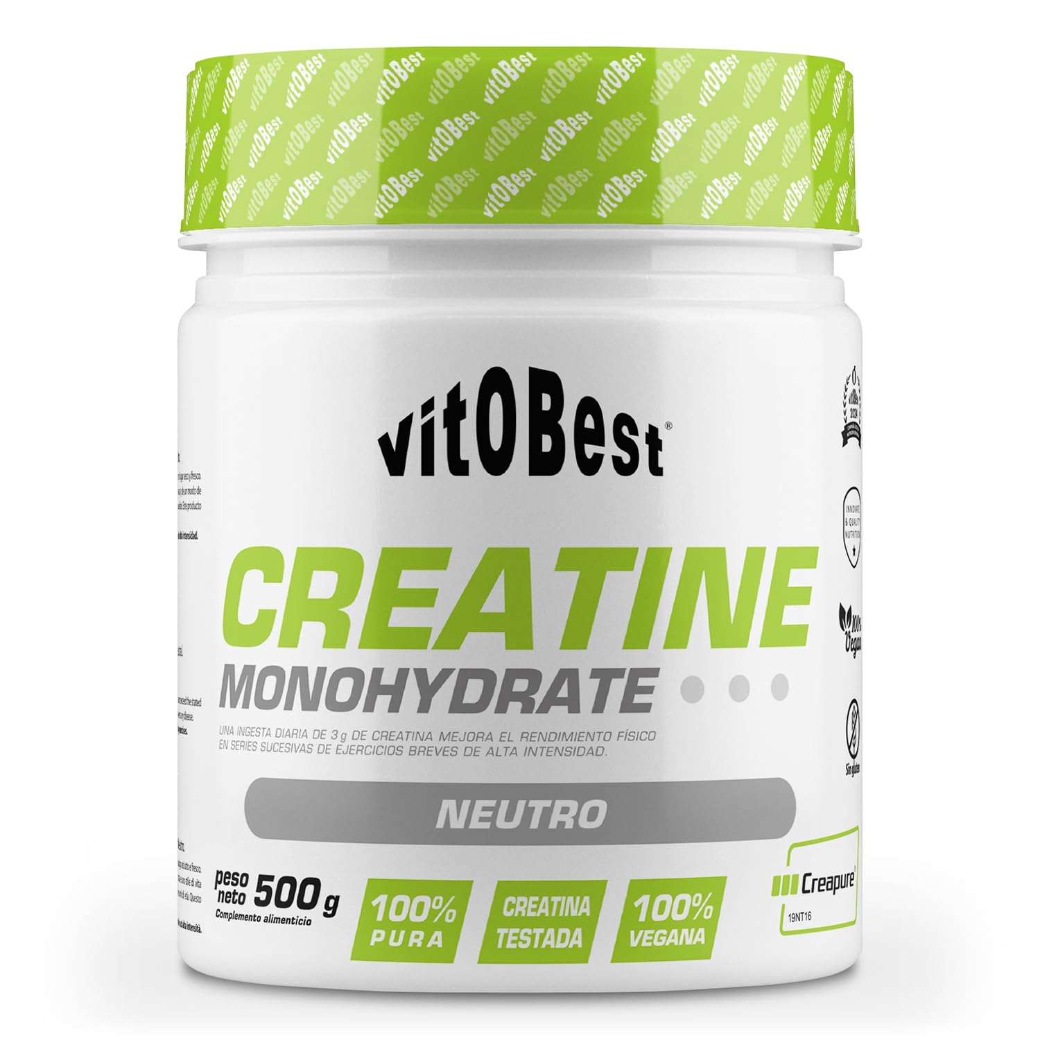 Creatina Monohidrato Creapure®, 500 g · neutro