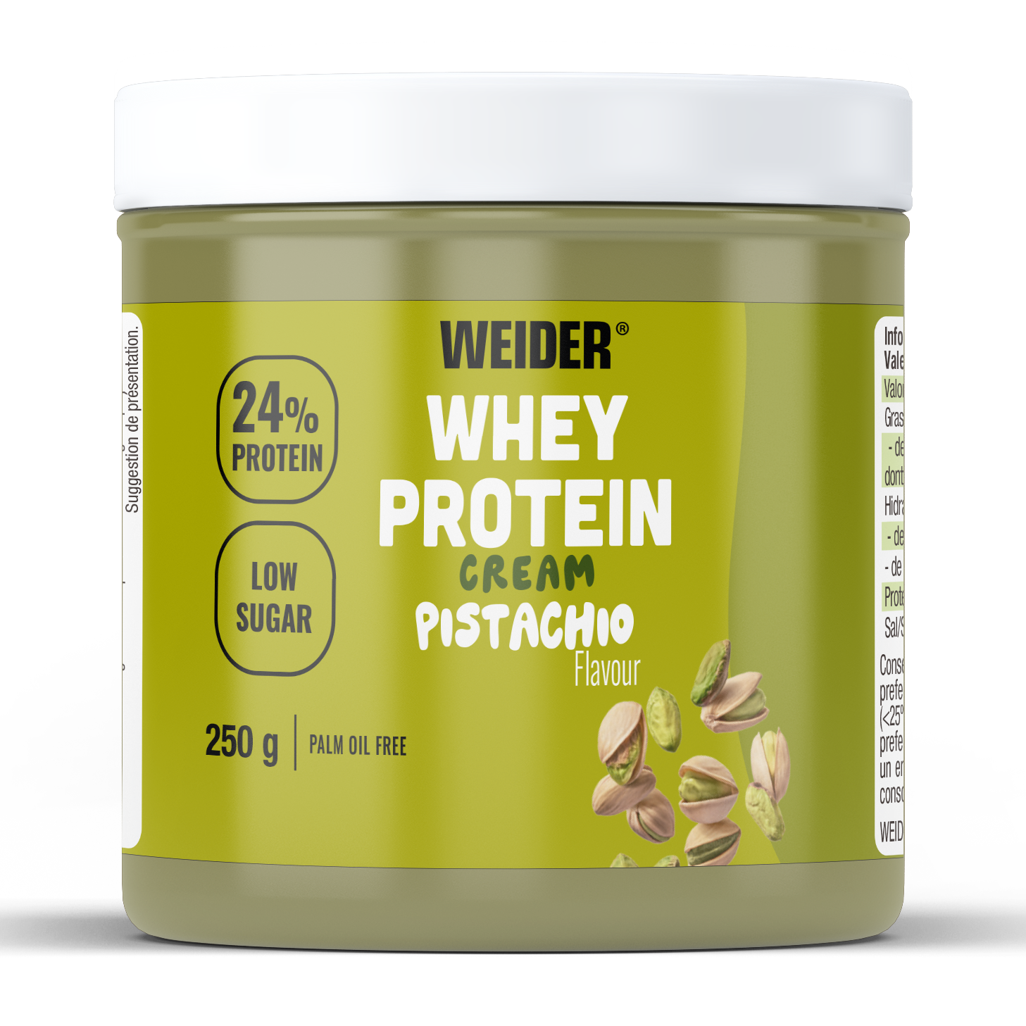 Whey Protein Cream · Pistacho, 250 g
