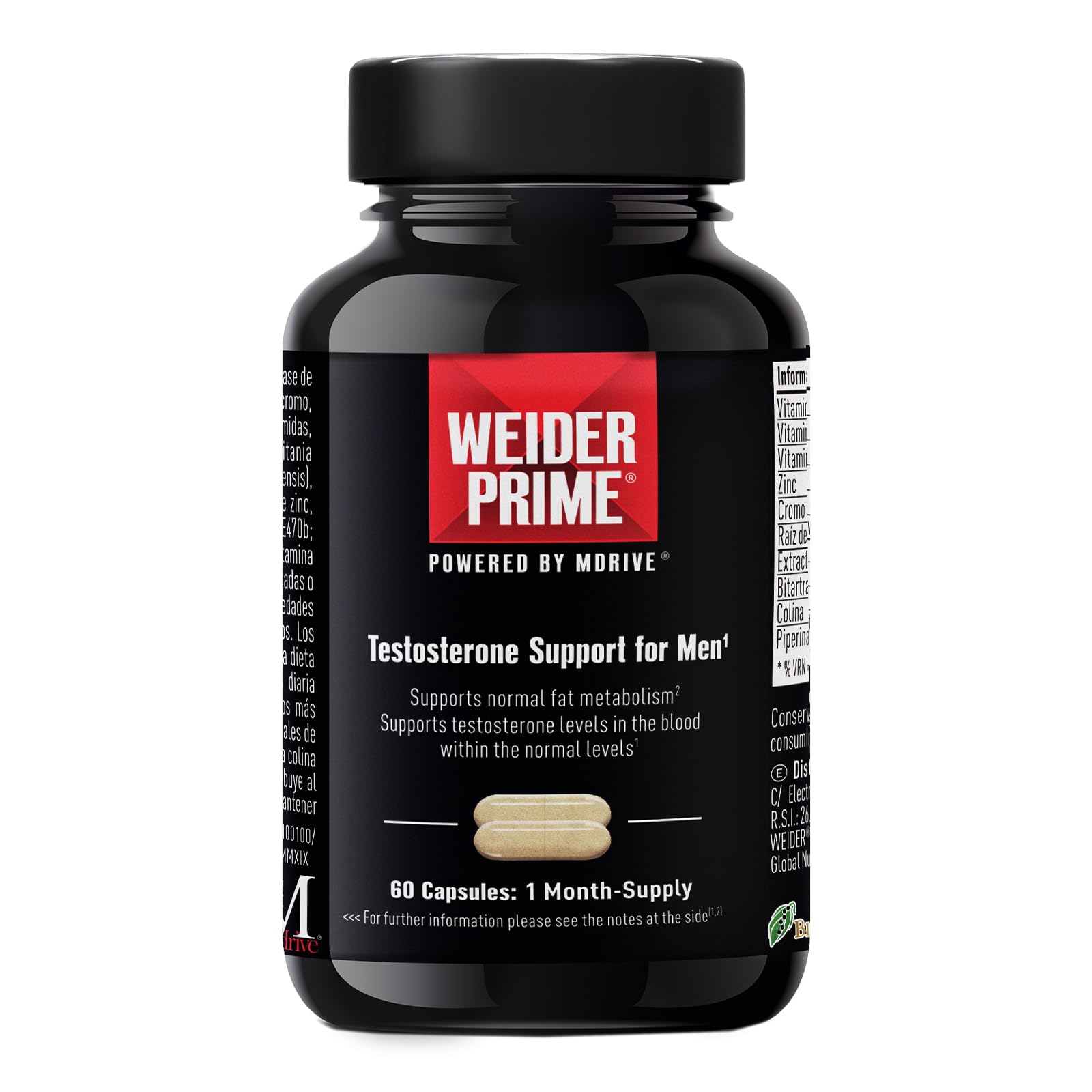 Weider Prime, 60 cápsulas