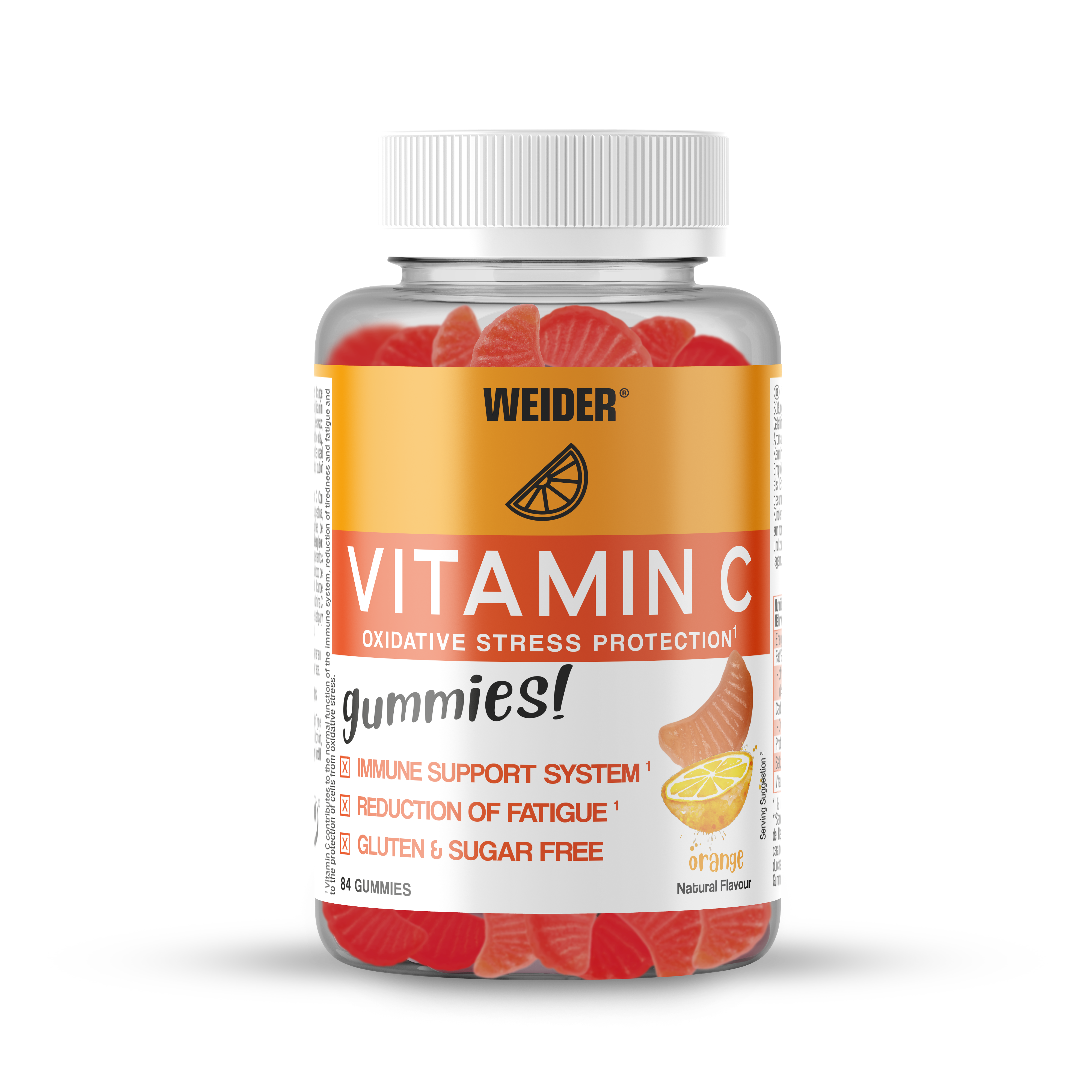 Vitamin C Gummies · Naranja, 84 gominolas